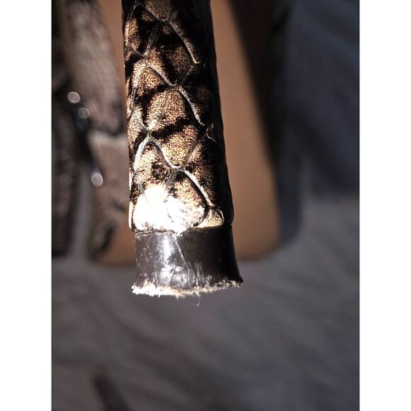 Vince Camuto Fendels Knee-High Boots Snakeskin Print Size 8 - Picture 4 of 8